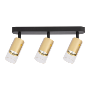 Oprawa Ricky Spot Złoty 3xGU10 ML0692 Milagro