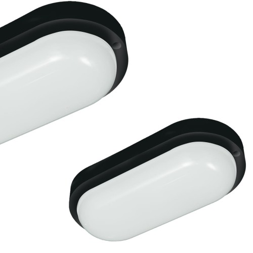 Oprawa Kanałowa Davo Owal 8W 4000K IP64 Czarny EK1039 Eko-Light