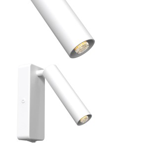 Kinkiet Santi 1xG9 Biały ML1013 Milagro