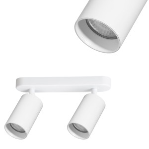 Oprawa reflektorki sufitowe Pipe Spot Biały 2xGU10 ML1160 Milagro
