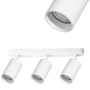 Oprawa reflektorki sufitowe Pipe Spot Biały 3xGU10 ML1163 Milagro