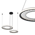Lampa wisząca NEST 77W LED 61+41cm ML0525 Milagro