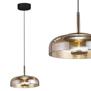 Lampa wisząca VETRO AMBER 6W AMBER 4000K 6W LED IP20 ML1045 Milagro