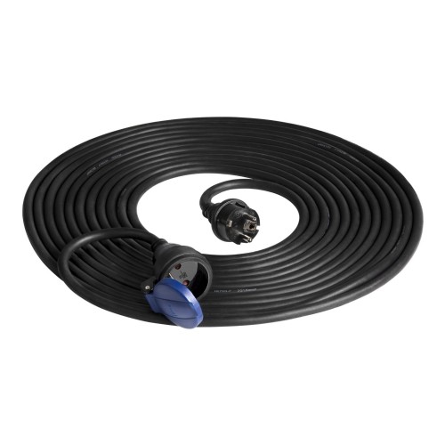  Przedłużacz warsztatowy bryzgoszczelny IP44, 1x2P+Z 10m,kabel gumowy olejoodporny H07RN-F 3x1,5mm², 230VAC/16A