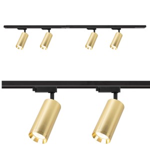 Zestaw Mica Track Złoty 4xGU10 1,5m ML1152 Milagro