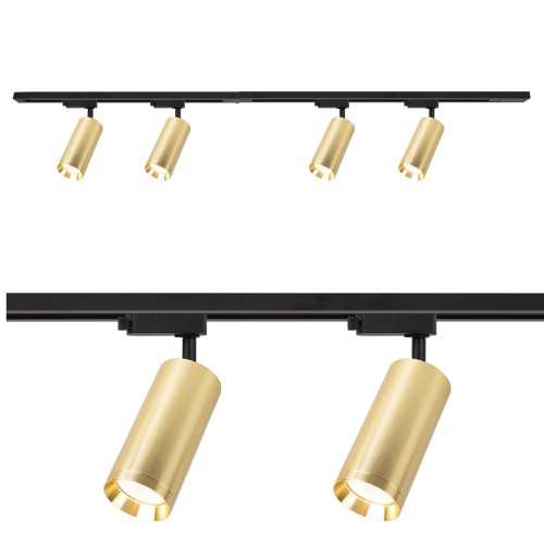 Zestaw Mica Track Złoty 4xGU10 1,5m ML1152 Milagro