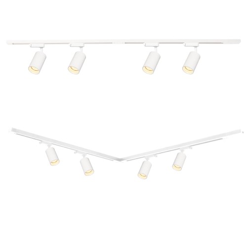 Zestaw Pipe Track Biały 4xGU10 1,5m ML1166 Milagro
