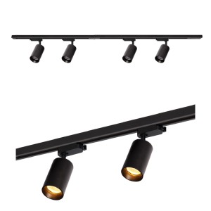 Zestaw Pipe Track Czarny 4xGU10 1,5m ML1165 Milagro