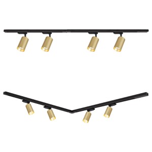 Zestaw Pipe Track Złoty 4xGU10 1,5m ML1167 Milagro