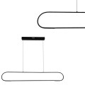 Lampa wisząca FRAME 42W CZARNY 4000K 42W LED IP20 ML1046 Milagro