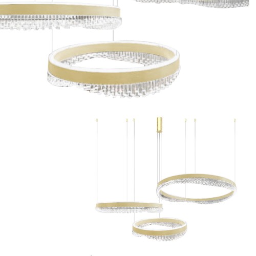 Lampa wisząca PRECIOSA 158W LED ML1001 Milagro