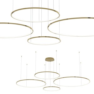 Lampa wisząca Saturno Gold 120W LED ML0849 Milagro