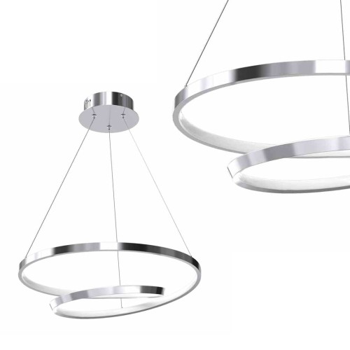 Lampa wisząca LUCERO Chrom 48W LED ML7949 Milagro