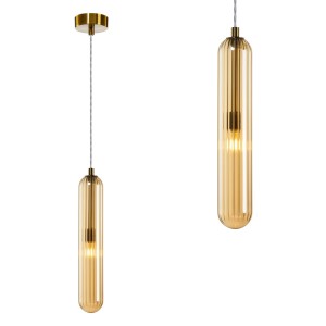 Lampa wisząca PAX GOLD 1xG9 ML0338 Milagro