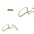 Lampa wisząca TESORO Złoty 48W LED ML7953 Milagro