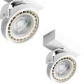 Reflektor sufitowy JERRY 1 230V WHITE biały na ES111 ruchomy Azzardo