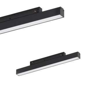Lampa / Reflektor ALFA SAGA do systemu magnetic 12W MILKY120 CCT SMART CZARNY AZ4846 Azzardo