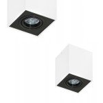 Lampa wewnętrzna / natynkowa ELOY 1 biały / czarny AZ1439 Azzardo