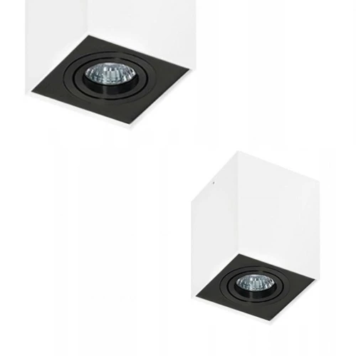 Lampa wewnętrzna / natynkowa ELOY 1 biały / czarny AZ1439 Azzardo