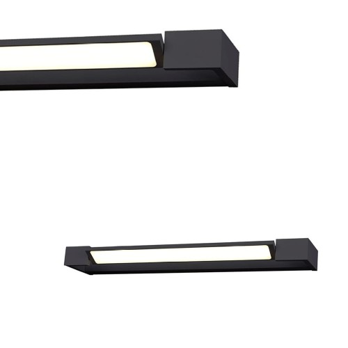 Kinkiet DALI 90 czarny 4000K barwa neutralna IP44 AZ2897 Azzardo