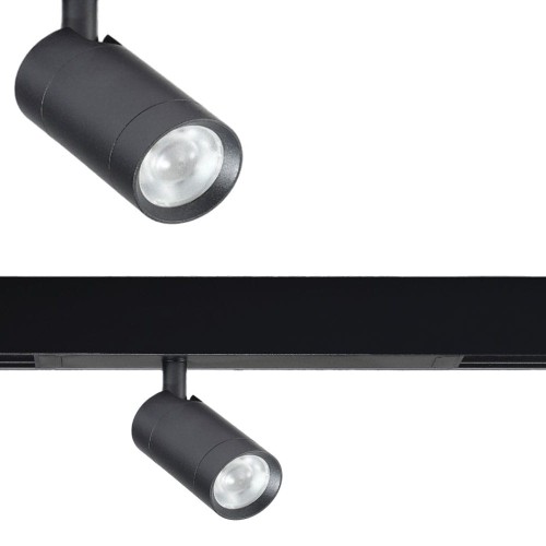 Lampa / Reflektor OPTICA do systemu BETA 230V MAGNETIC 7W 3000K Czarny AZ5195 AZzardo