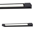 Lampa łazienkowa / Kinkiet DALI 20 czarna 4000K AZ2898 Azzardo