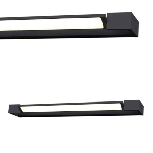 Lampa łazienkowa / Kinkiet DALI 20 czarna 4000K AZ2898 Azzardo