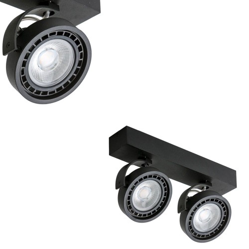 Lampa sufitowa JERRY 2 230V BLACK AZ1370 Azzardo