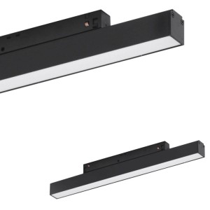 Lampa / Reflektor ALFA SAGA do systemu magnetic 12W MILKY120 3000K czarny AZ4603 Azzardo