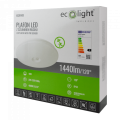 Plafon LED 18W 1440lm IP44 4000K PIR EC20103 Eco Light