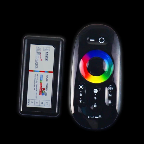 Sterownik RGB dotykowy 18A 216W RF CZARNY EC20351 Eco Light