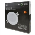 DOWNLIGHT P/T OKRĄG 24W 4000K BIAŁY DL-1 EC20450 Eco Light