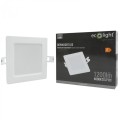 DOWNLIGHT P/T KWADRAT 12W 4000K BIAŁY DL-1 EC20452 Eco Light