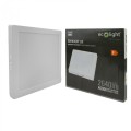 DOWNLIGHT N/T KWADRAT 24W 4000K BIAŁY DL-1 EC20462 Eco Light