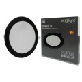 DOWNLIGHT P/T OKRĄG 24W 4000K CZARNY DL-1 EC20466 Eco Light
