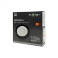 DOWNLIGHT N/T OKRĄG 6W 4000K CZARNY DL-1 EC20471 Eco Light