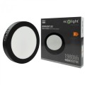 DOWNLIGHT N/T OKRĄG 18W 4000K CZARNY DL-1 EC20473 Eco Light