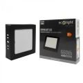 DOWNLIGHT N/T KWADRAT 6W 4000K CZARNY DL-1 EC20475 Eco Light