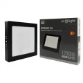 DOWNLIGHT N/T KWADRAT 12W 4000K CZARNY DL-1 EC20476 Eco Light