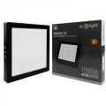 DOWNLIGHT N/T KWADRAT 18W 4000K CZARNY DL-1 EC20477 Eco Light