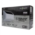 Biała Lampa Solarna Elewacyjna 6W 4000K SOE-10 EC61028 Eco Light