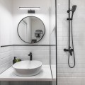 Kinkiet łazienkowy czarny nad lustro galeryjka IP44 40cm LED 8W barwa neutralna 4000K LUMIREFLECT  Kobi