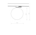 Lampa 3-obwodowy CTLS CTLS SNOWBALL 11296 Nowodvorski