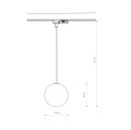 Lampa 3-obwodowy CTLS CTLS SNOWBALL 11295 Nowodvorski