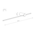 Kinkiety SABER LED M 11380 Nowodvorski