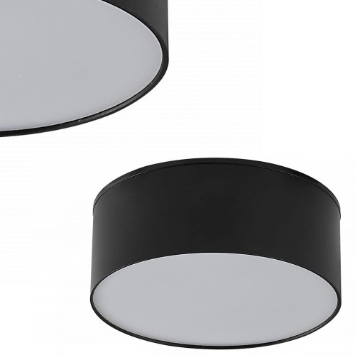 Lampa sufitowa SOLARI kolor CZARNY WM-TD8880-M-3K-BL Zuma Line