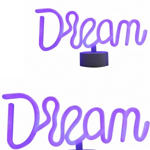 Lampa Ścienna NEON DREAM LED kolor Niebieski - FM-JNL33 Zuma Line