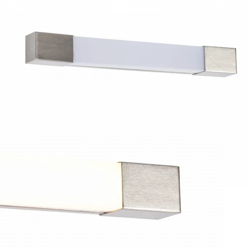 Stylowa lampa ścienna IP44 z serii PARKS kolor satynowy, LED 3,6W barwa ciepła 3000K - W200526001 Zuma Line