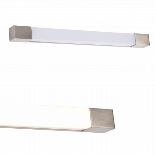 Minimalistyczny kinkiet LED z serii PARKS satynowy, 6.6W 3000K IP44 do nowoczesnej łazienki- W200526101 Zuma Line