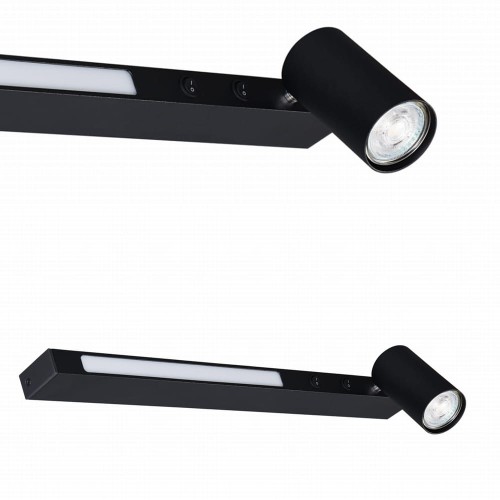 Kinkiet ścienny MANNARI kolor Czarny, źródło GU10/LED 8W 3000K - W230757202 Zuma Line